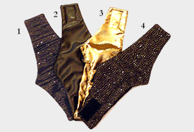 Twin Points wrist pocket — curves and points combined
